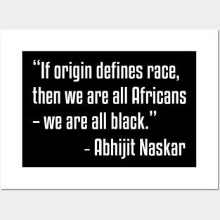 origin defines race | African American | Black Lives Posters and Art